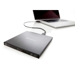 Verbatim Slimline BDXL Drive - High-Performance Storage Solution for Your Data Needs - 0023942438908